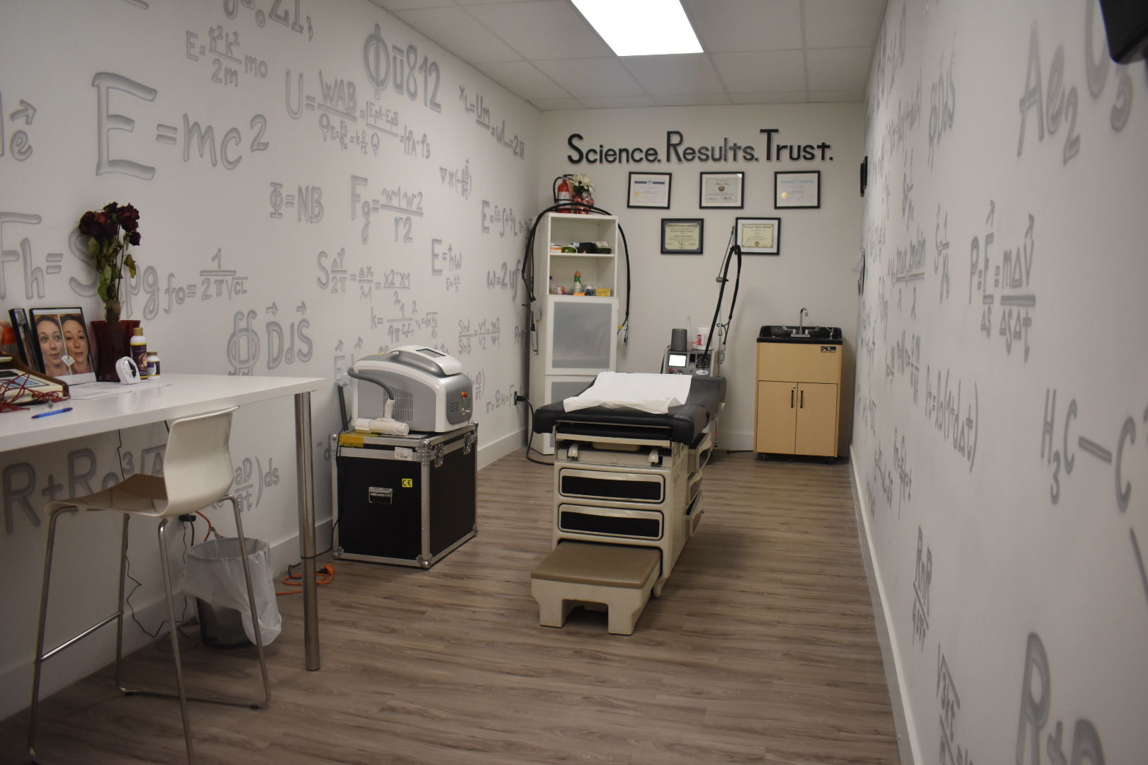 Flawless Icon treatment room